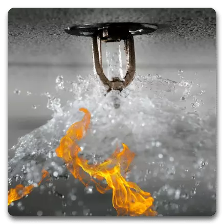Sistemas contra incendios con agua